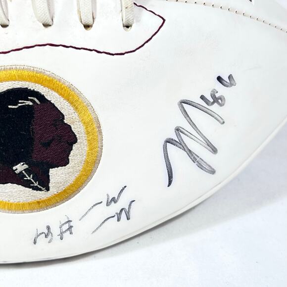 Washington Redskins Team-Signed 8 Autographed Football - Picture 7 of 12